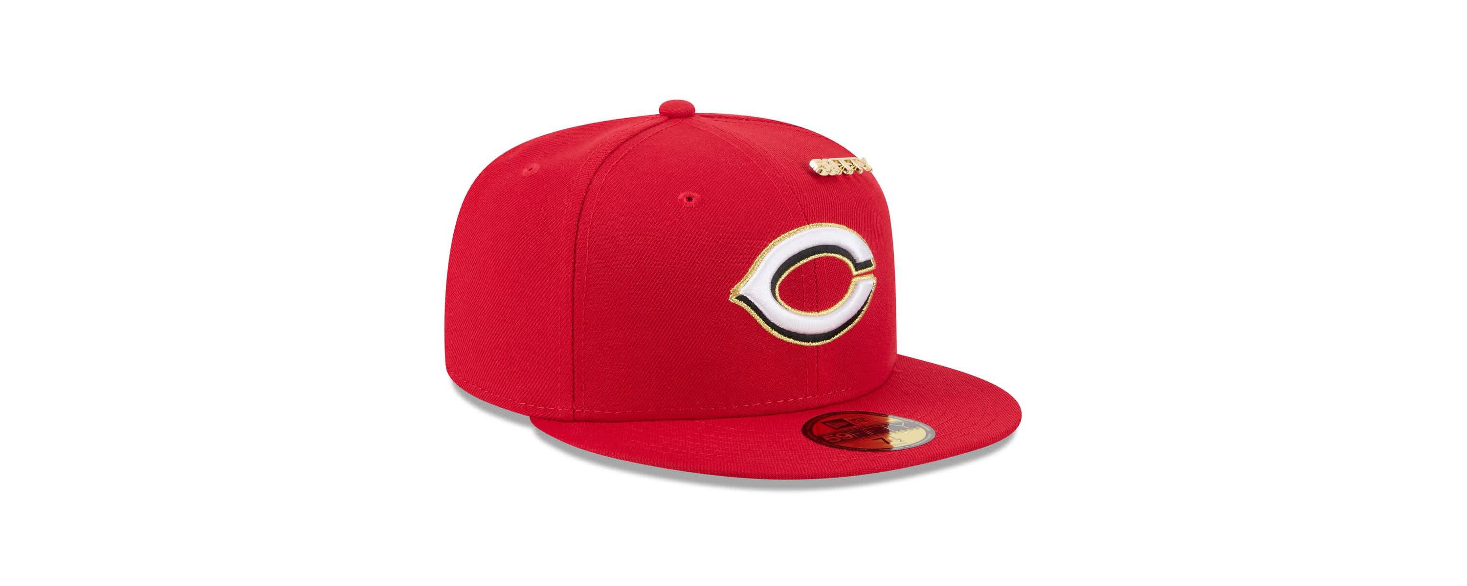 MLB Cincinnati Reds 2025 59FIFTY Day 59FIFTY Fitted Hat with Pins