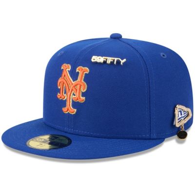 New Era Men's MLB New York Mets 2025 59FIFTY Day 59FIFTY Fitted Hat with Pins