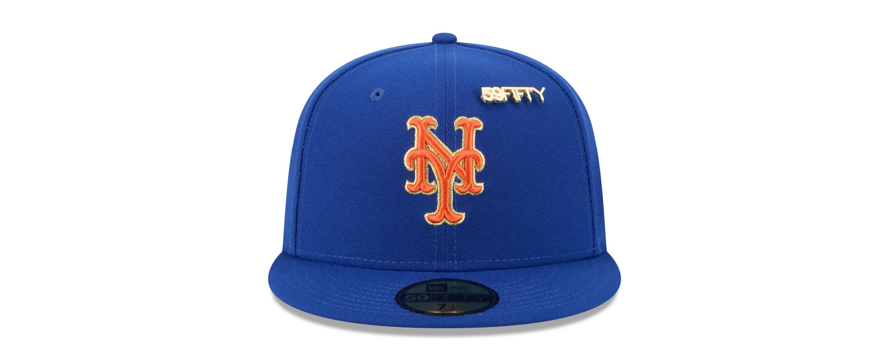MLB New York Mets 2025 59FIFTY Day 59FIFTY Fitted Hat with Pins
