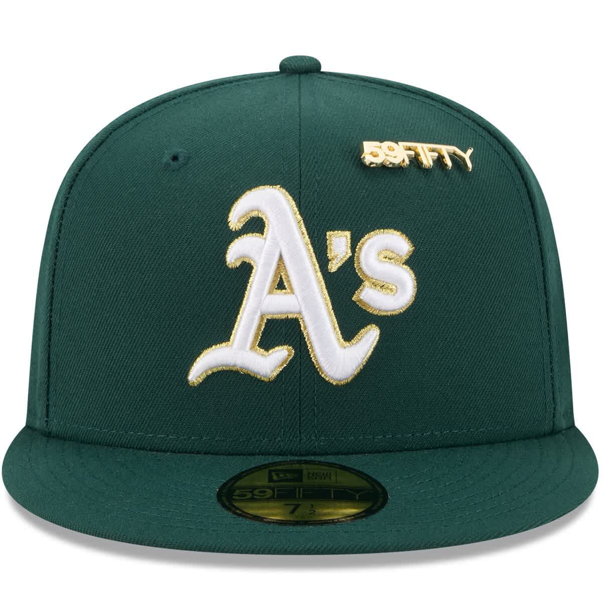 Oakland Athletics MLB Dark Athletics 2025 59FIFTY Day 59FIFTY Fitted Hat with Pins