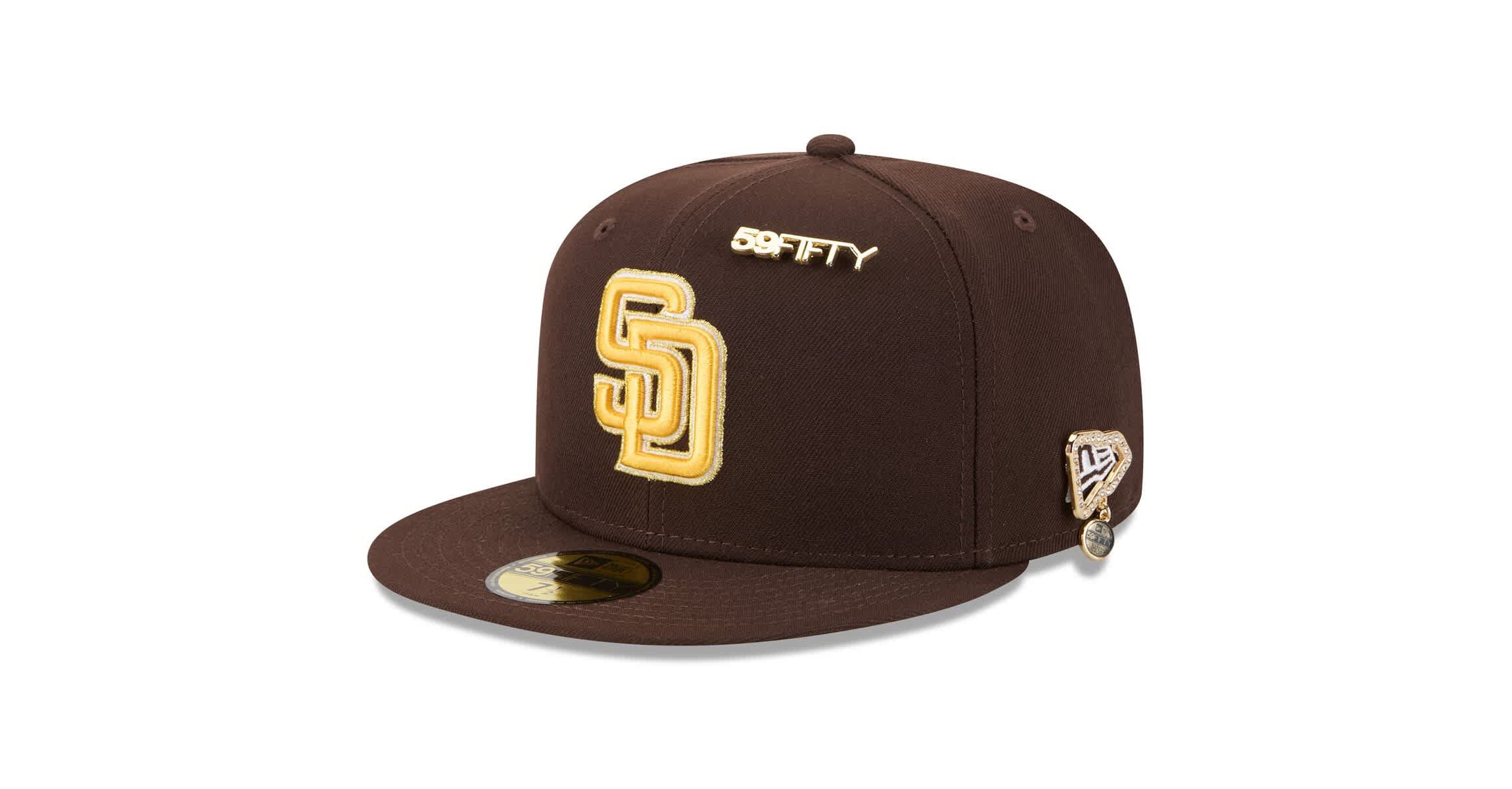 MLB San Diego Padres 2025 59FIFTY Day 59FIFTY Fitted Hat with Pins