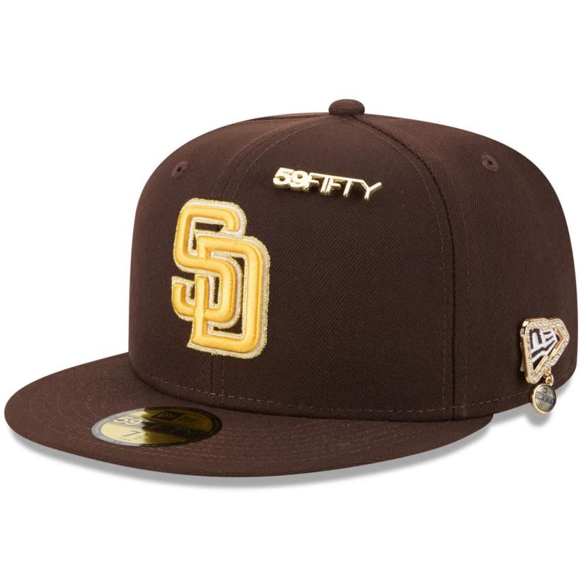 MLB San Diego Padres 2025 59FIFTY Day 59FIFTY Fitted Hat with Pins