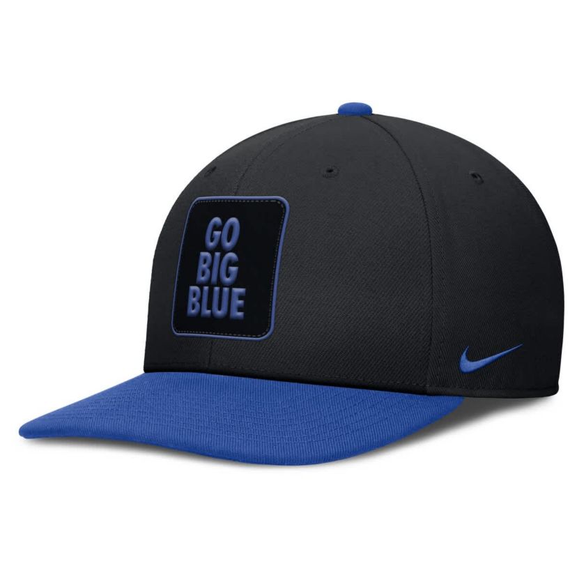Nike® NCAA Nike Black/Royal Kentucky Wildcats 2025 Sideline Campus