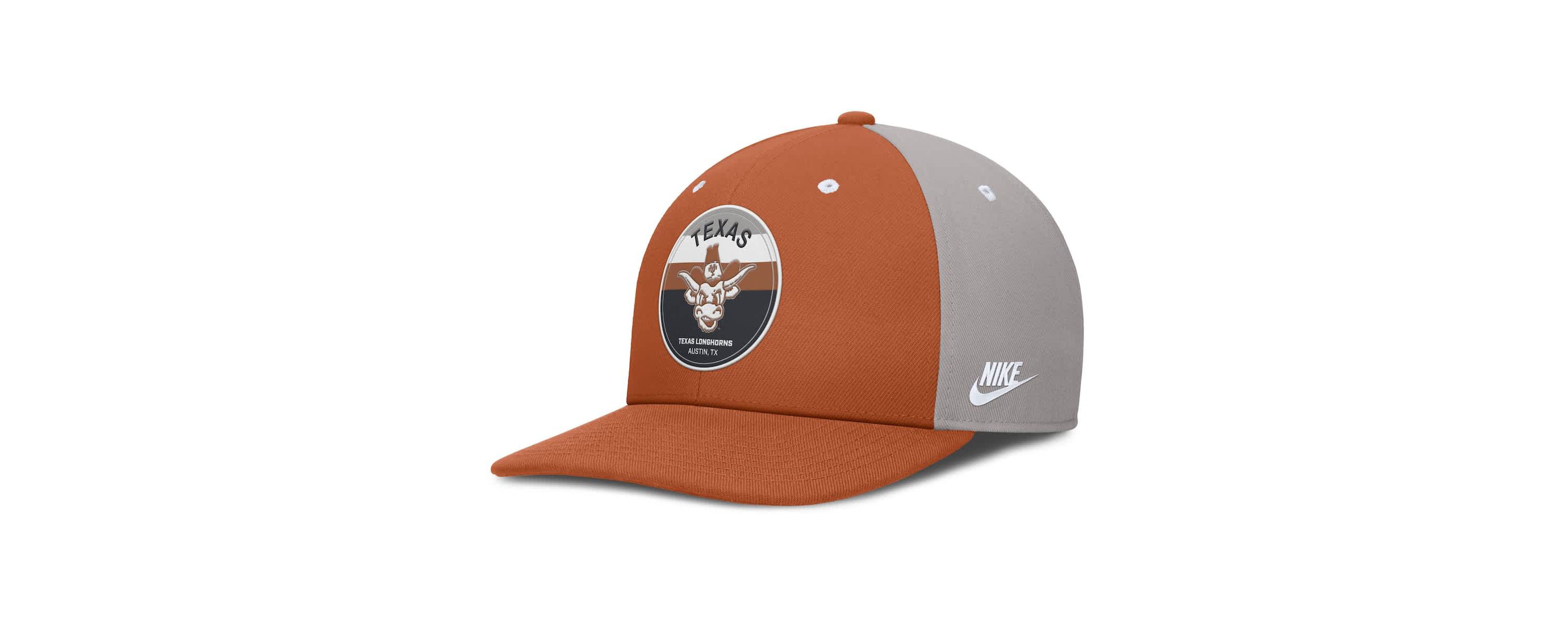 NCAA Nike Texas Orange/Gray Texas Longhorns Prep Pro Performance Snapback Hat