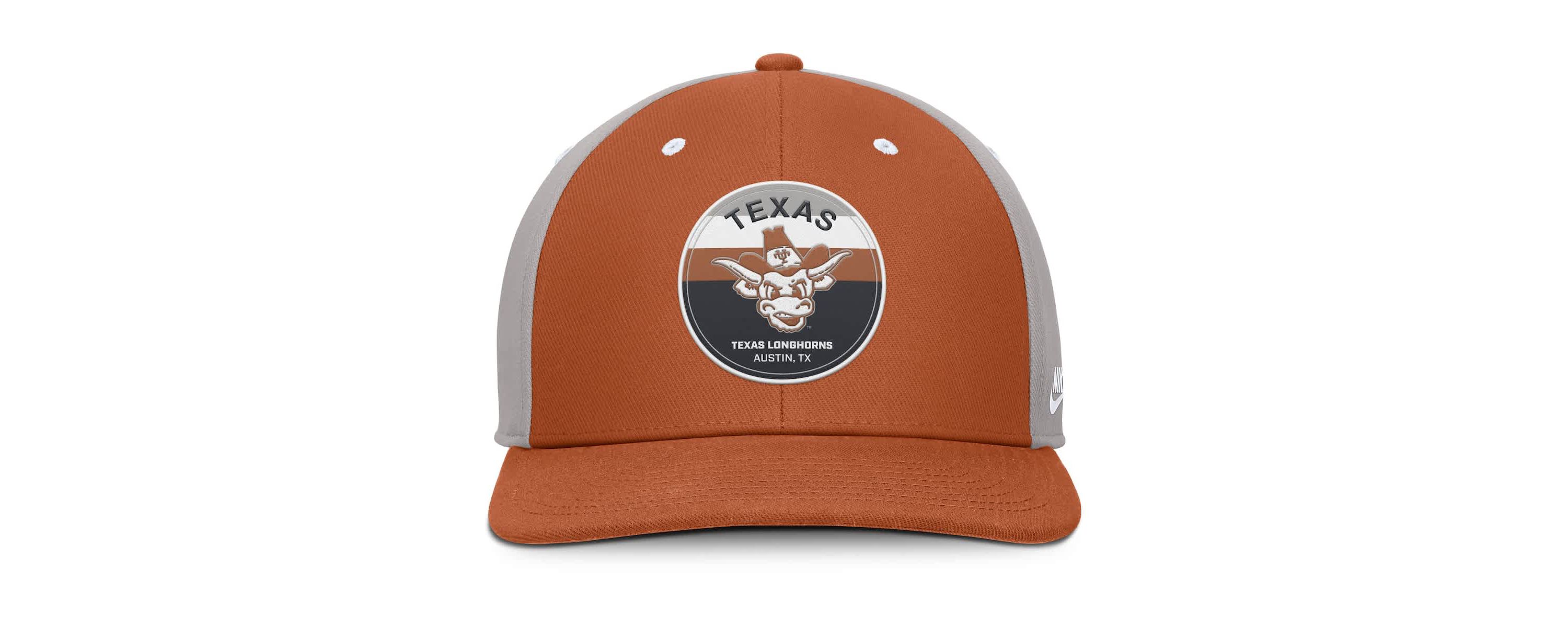 NCAA Nike Texas Orange/Gray Texas Longhorns Prep Pro Performance Snapback Hat