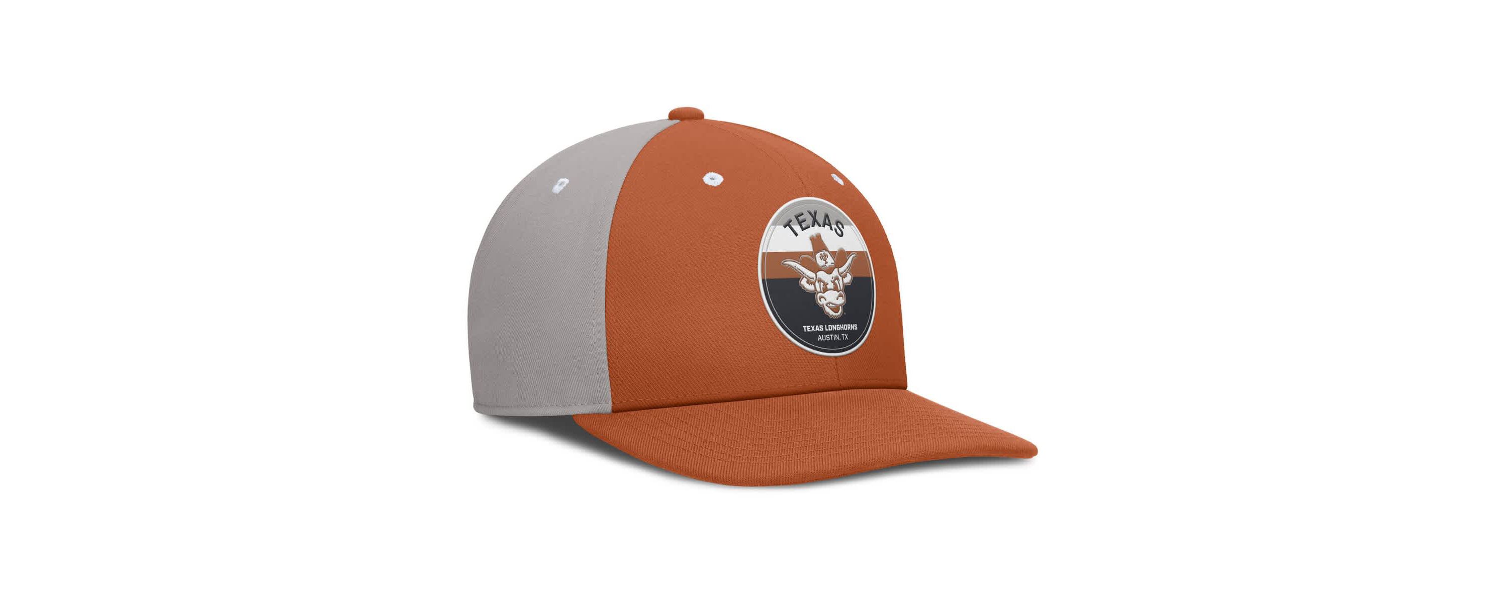 NCAA Nike Texas Orange/Gray Texas Longhorns Prep Pro Performance Snapback Hat