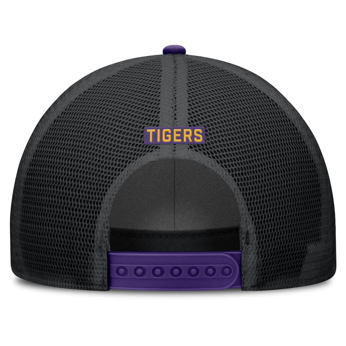 NCAA Nike LSU Tigers Rise Primetime Trucker Adjustable Hat