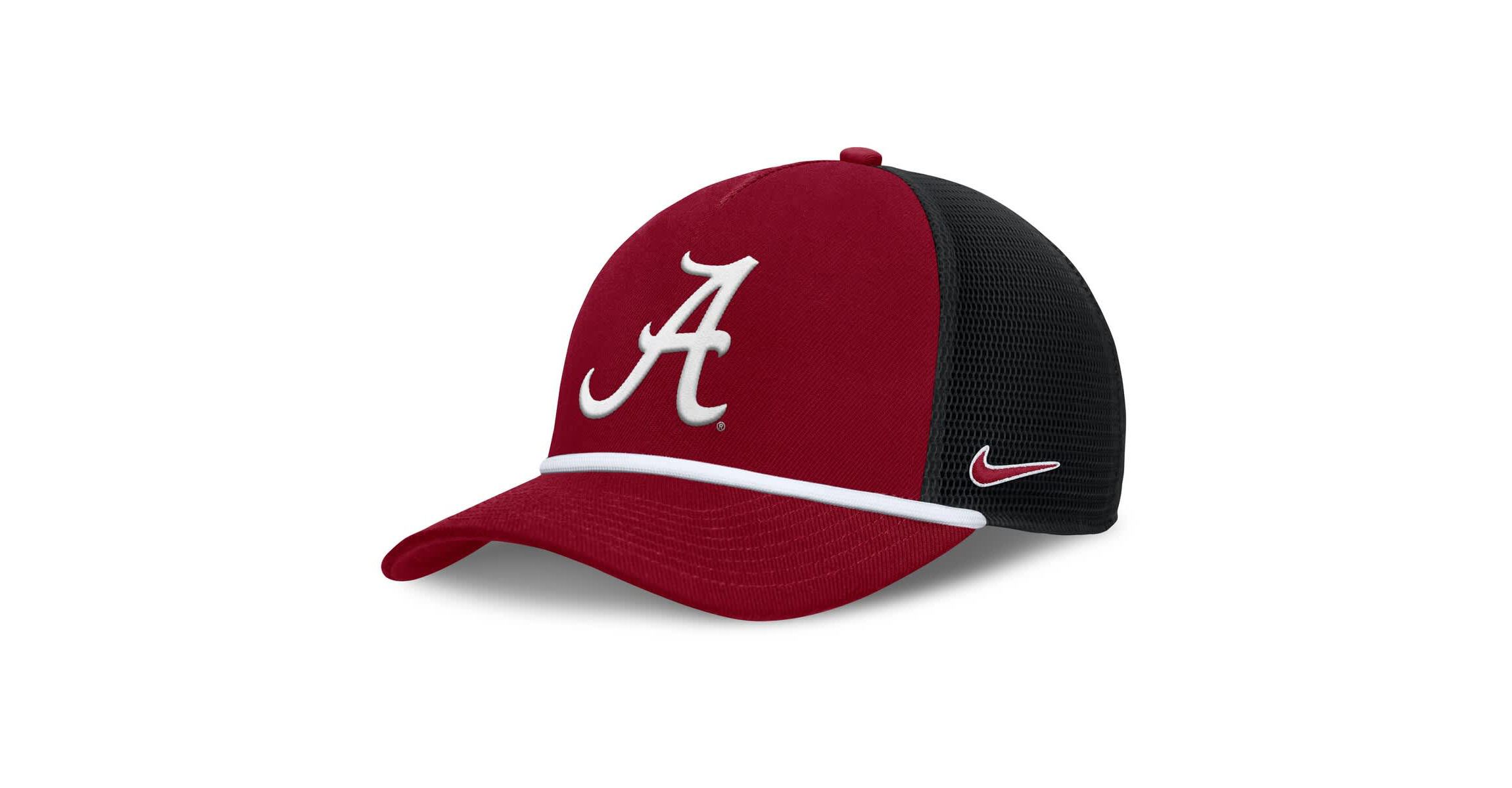 Alabama Crimson Tide NCAA Nike Alabama Tide Rise Primetime Trucker Adjustable Hat