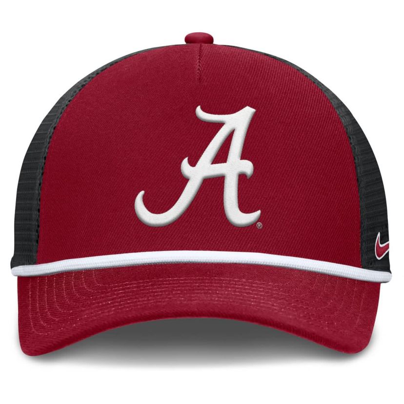 Alabama Crimson Tide NCAA Nike Alabama Tide Rise Primetime Trucker Adjustable Hat