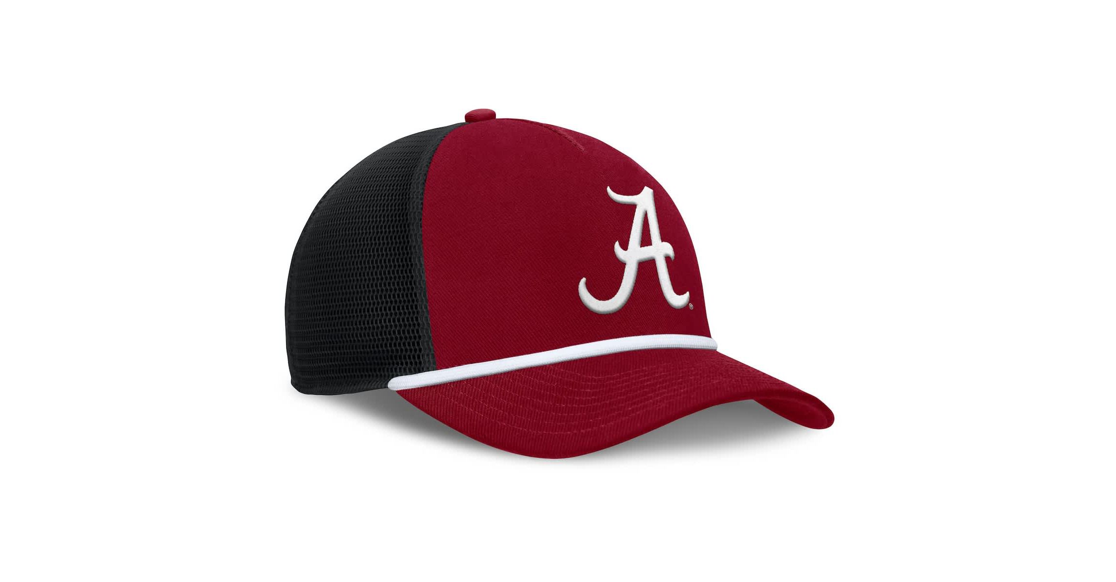 Alabama Crimson Tide NCAA Nike Alabama Tide Rise Primetime Trucker Adjustable Hat