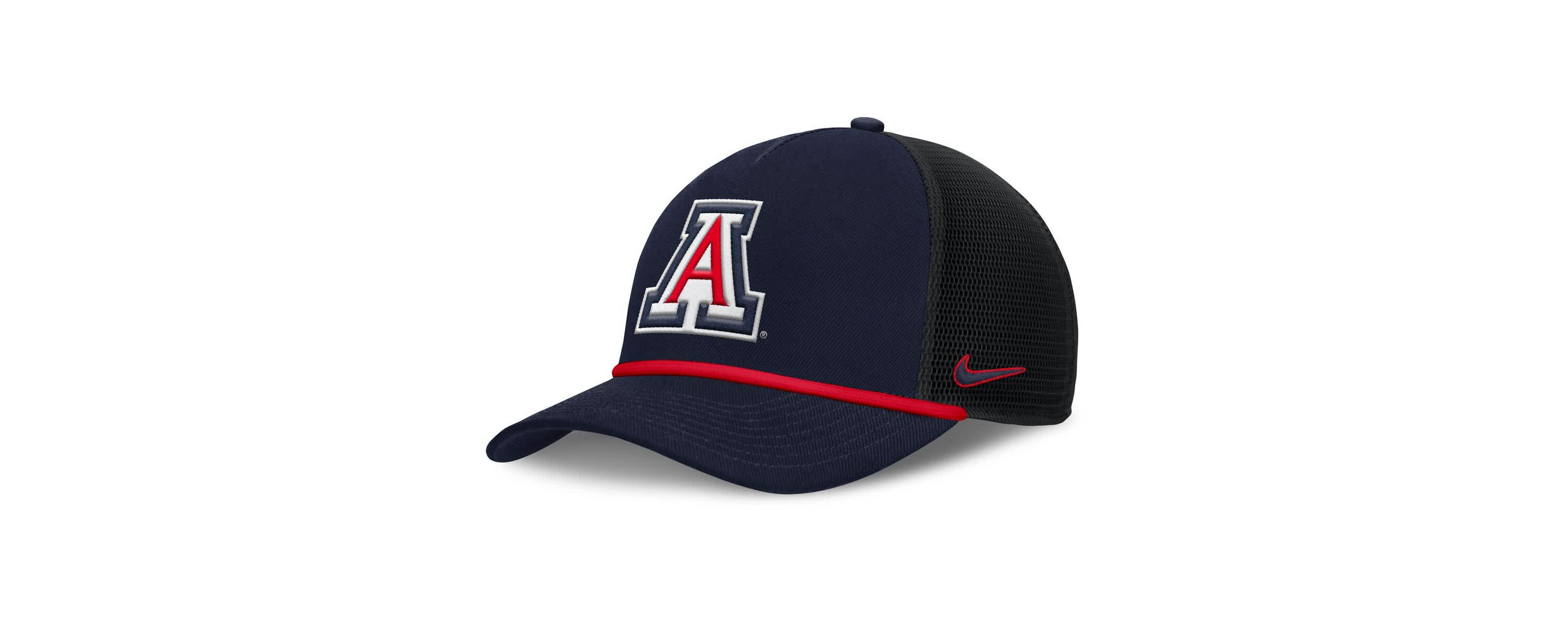NCAA Nike Arizona Wildcats Rise Primetime Trucker Adjustable Hat