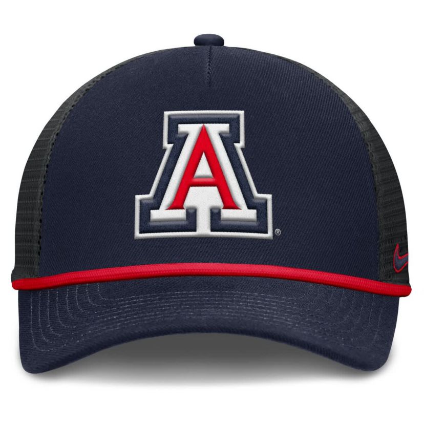 NCAA Nike Arizona Wildcats Rise Primetime Trucker Adjustable Hat