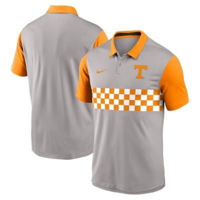 Men's NCAA Nike Gray/Tennessee Tennessee Volunteers Vapor Dri-FIT Polo, Gray, 2XL
