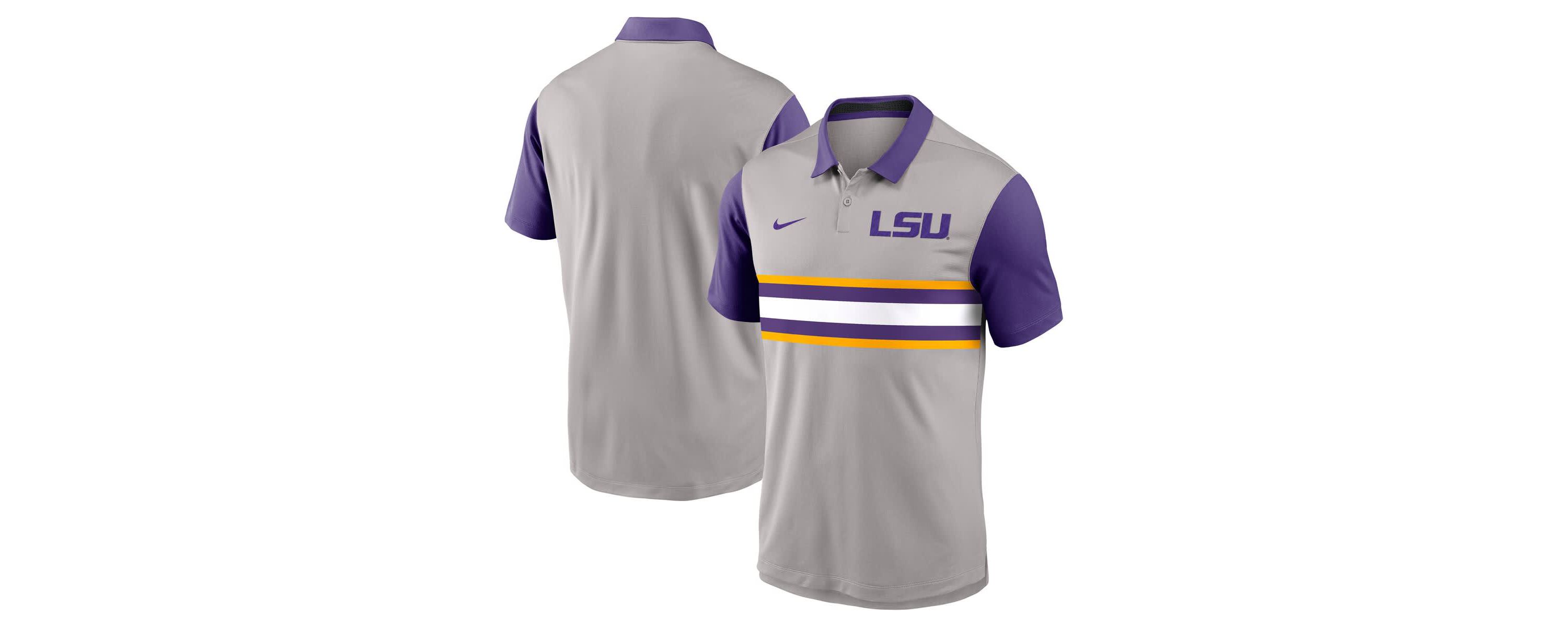 NCAA Nike LSU Tigers Vapor Dri-FIT Polo