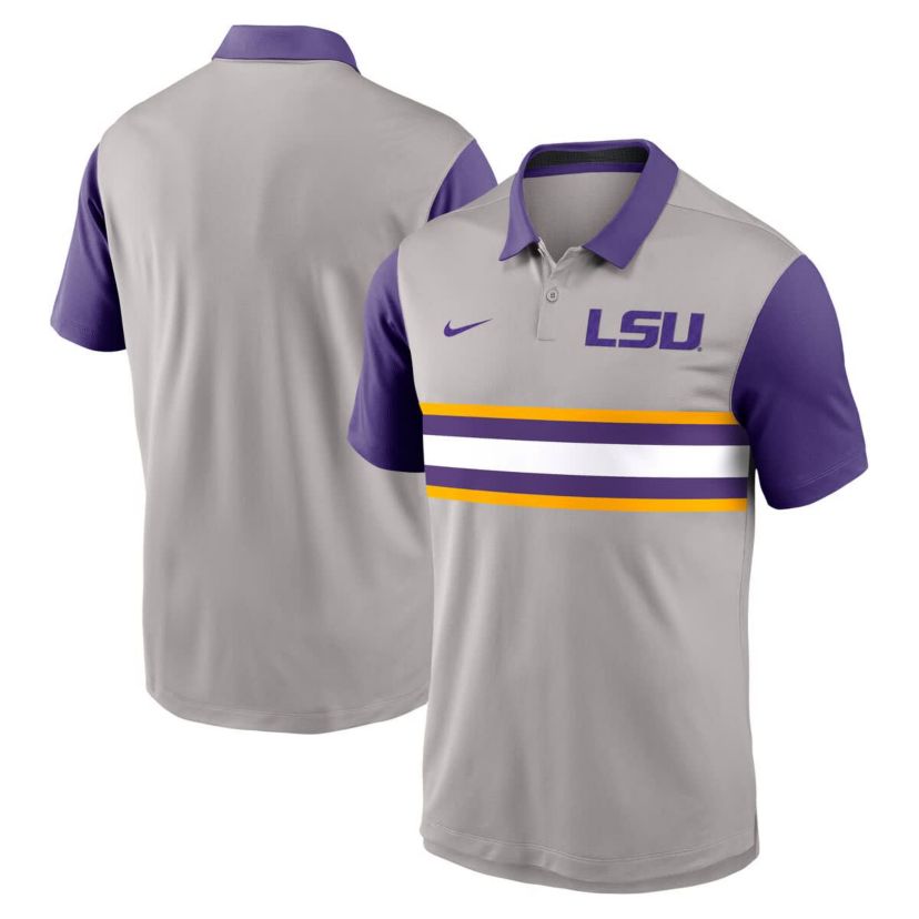 NCAA Nike LSU Tigers Vapor Dri-FIT Polo
