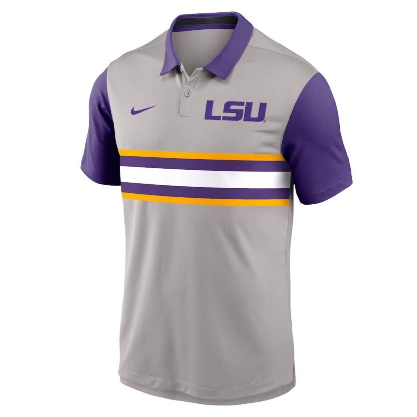 NCAA Nike LSU Tigers Vapor Dri-FIT Polo
