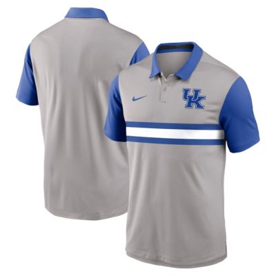Men's NCAA Nike Kentucky Wildcats Vapor Dri-FIT Polo, Gray, XL