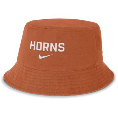 Men's NCAA Nike Texas Texas Longhorns Apex Primetime Bucket Hat, Orange, Medium
