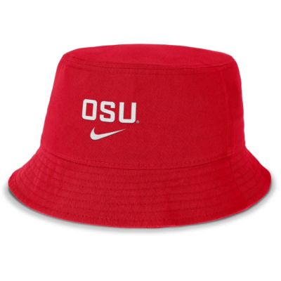 Men's NCAA Nike Ohio State Buckeyes Apex Primetime Bucket Hat