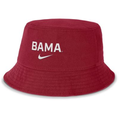 Men's Alabama Crimson Tide NCAA Nike Alabama Tide Apex Primetime Bucket Hat, Medium