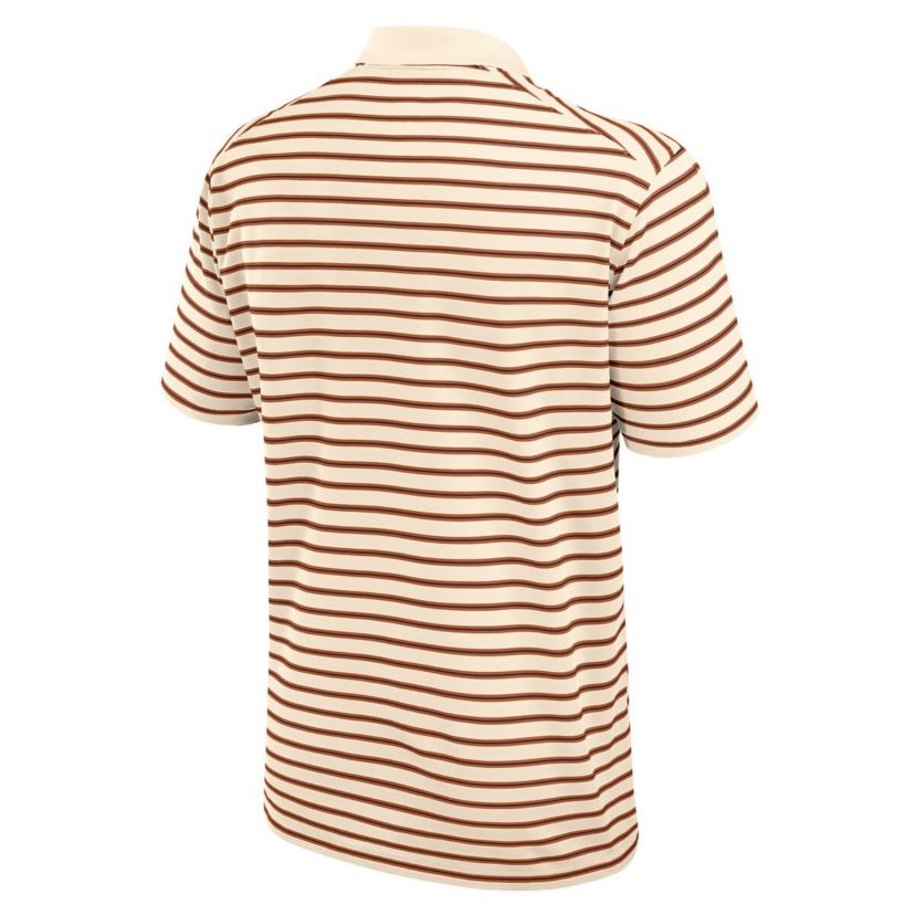 NCAA Nike Texas Longhorns Primary Logo Striped Dri-FIT Polo
