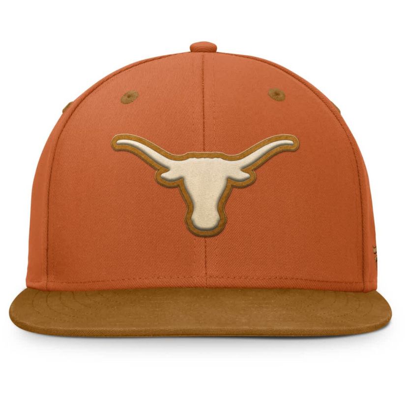 NCAA Fanatics Texas Orange/Brown Texas Longhorns NoBo Fitted Hat