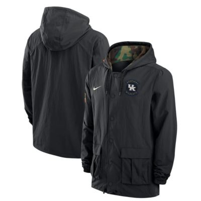 Men's NCAA Nike Kentucky Wildcats 2025 NCAA Military Appreciation Full-Snap Jacket