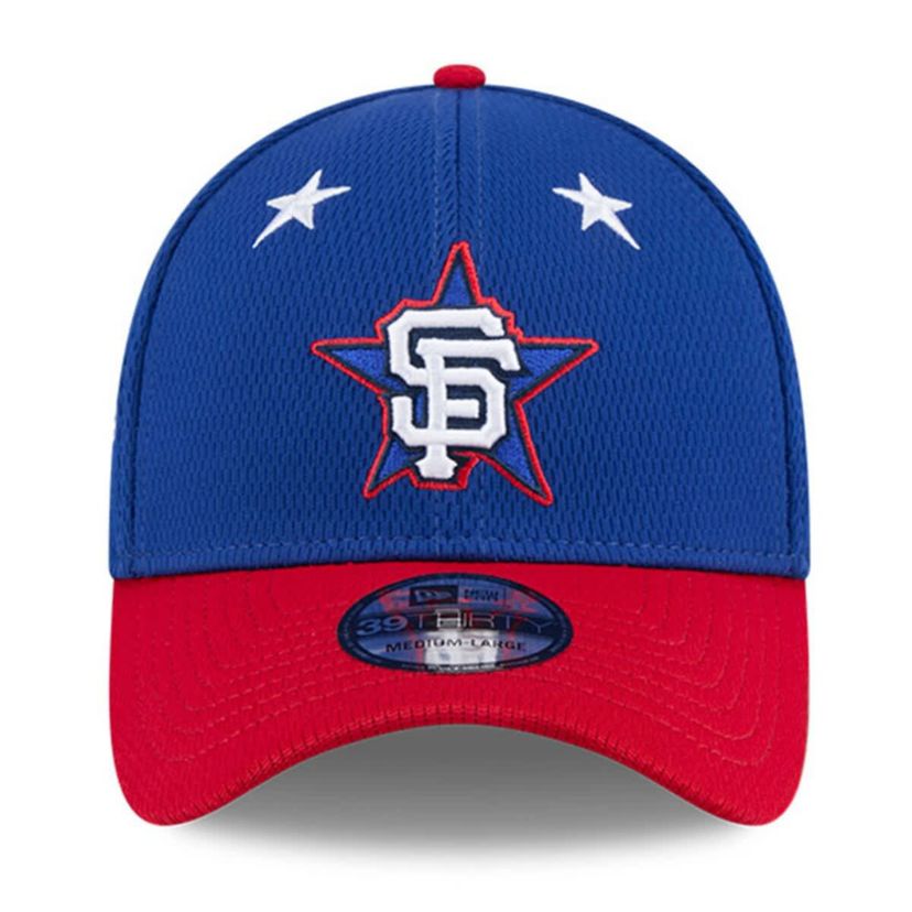 MLB Blue/Red San Francisco Giants 2025 MLB All-Star Game Workout 39THIRTY Flex Hat