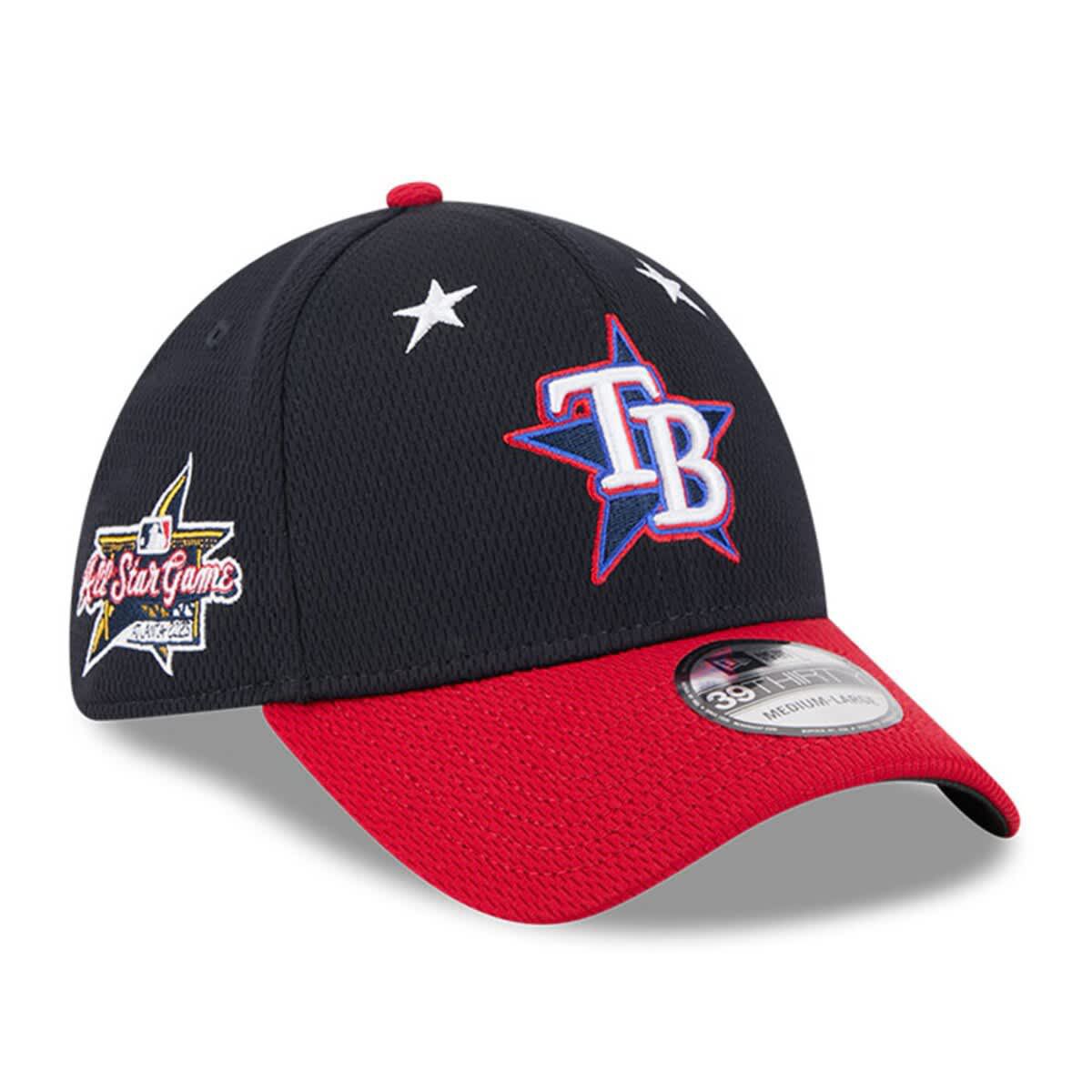 MLB Navy/Red Tampa Bay Rays 2025 MLB All-Star Game Workout 39THIRTY Flex Hat