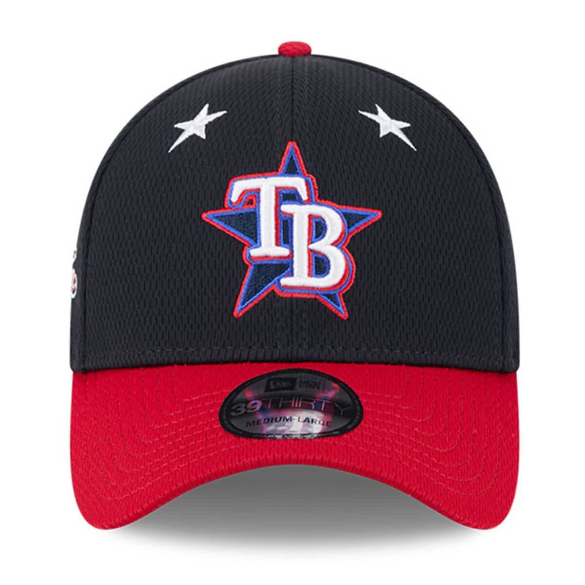 MLB Navy/Red Tampa Bay Rays 2025 MLB All-Star Game Workout 39THIRTY Flex Hat