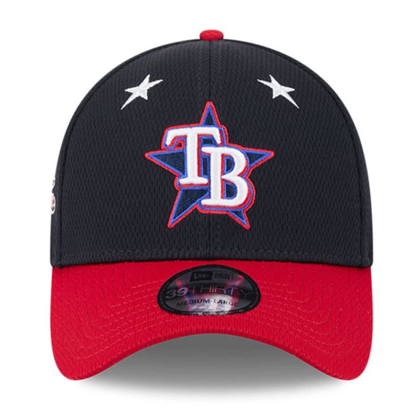 MLB Navy/Red Tampa Bay Rays 2025 MLB All-Star Game Workout 39THIRTY Flex Hat