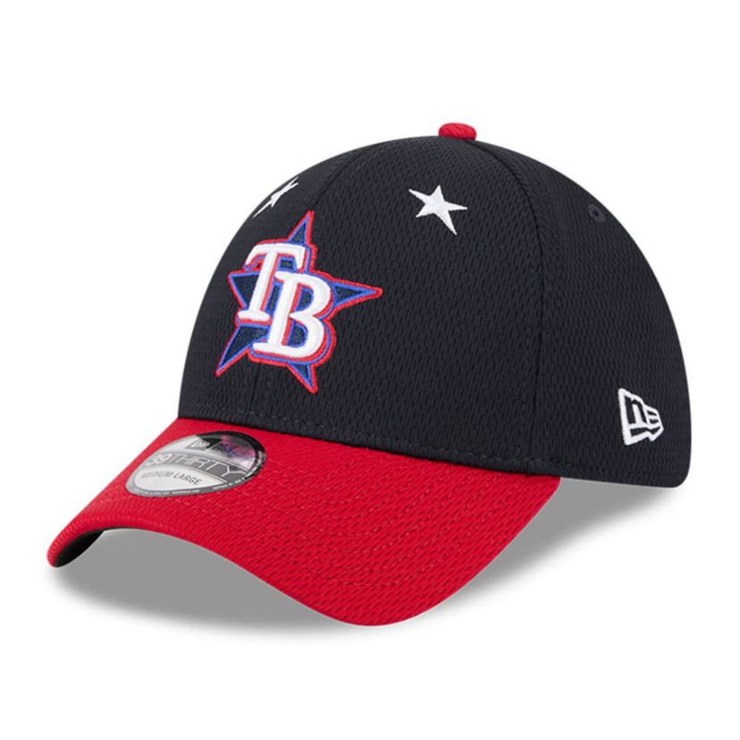 MLB Navy/Red Tampa Bay Rays 2025 MLB All-Star Game Workout 39THIRTY Flex Hat