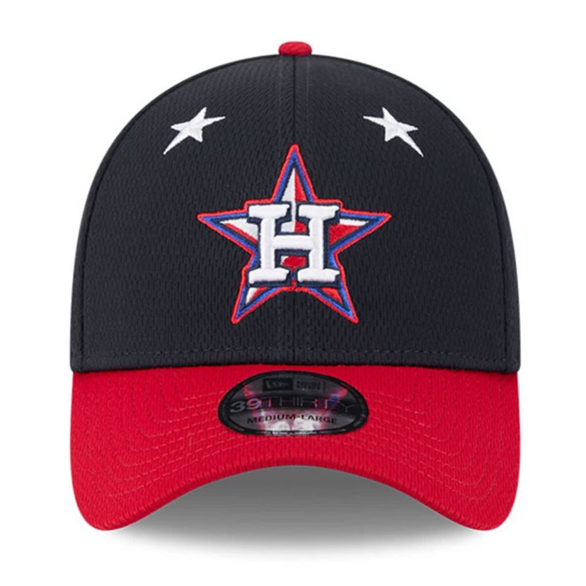 MLB Navy/Red Houston Astros 2025 MLB All-Star Game Workout 39THIRTY Flex Hat