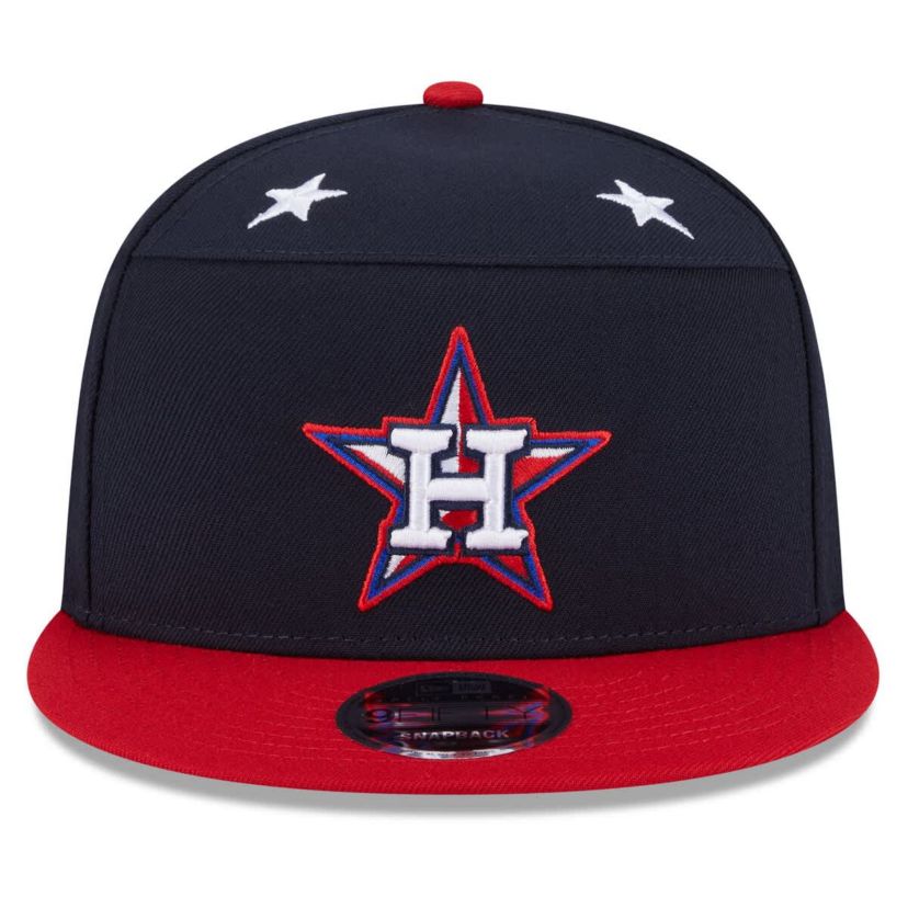 New Era MLB Navy/Red Houston Astros 2025 MLB All-Star Game Workout Side ...