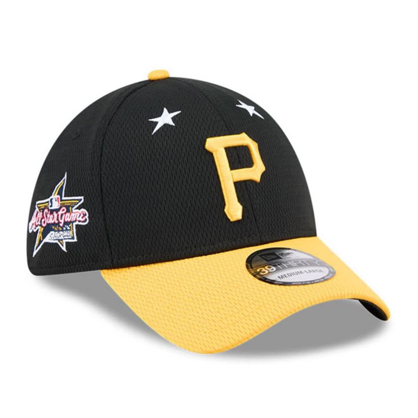 MLB Black/Gold Pittsburgh Pirates 2025 MLB All-Star Game 39THIRTY Flex Hat