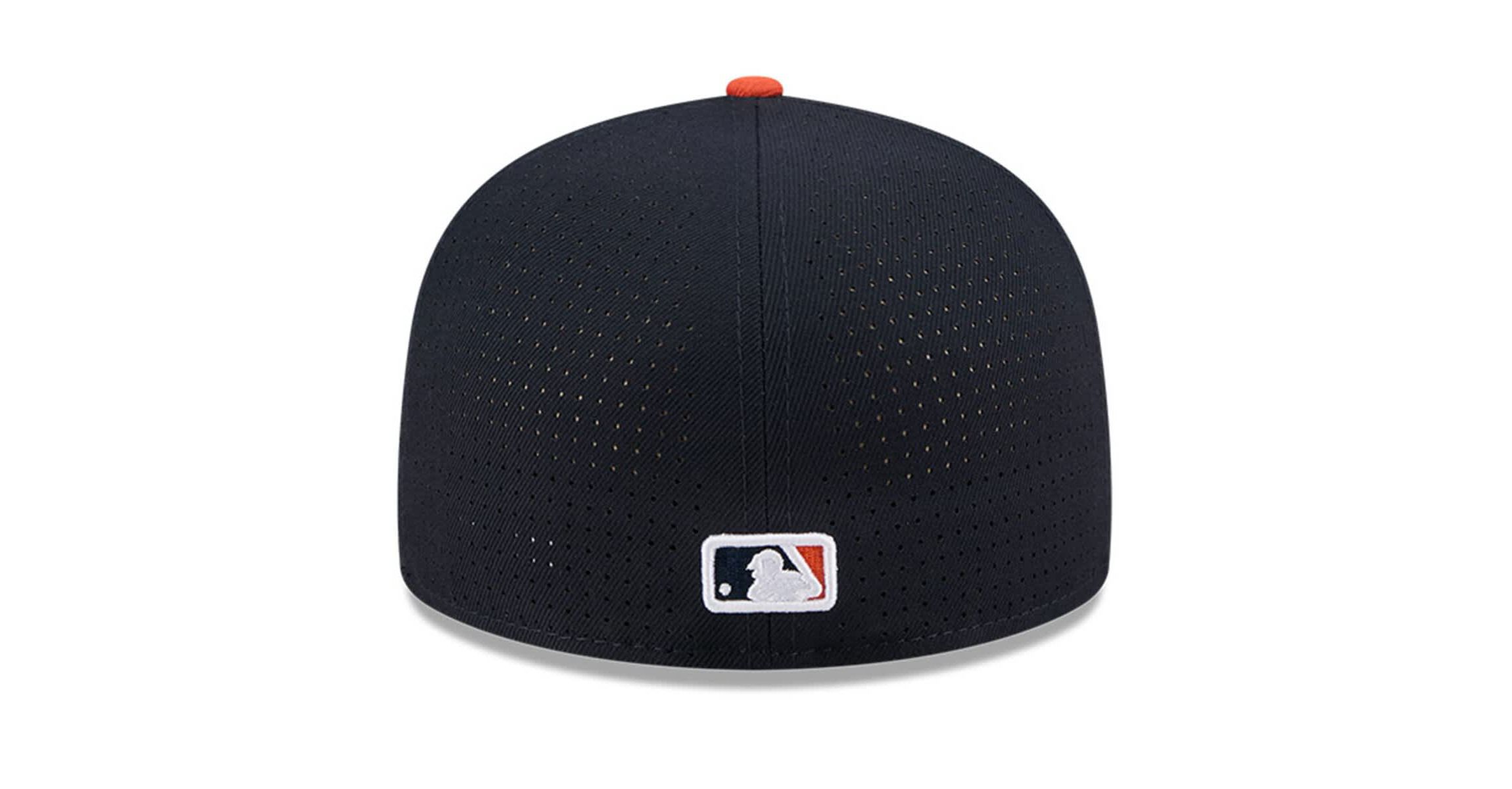 MLB Navy/Orange Houston Astros 2025 MLB All-Star Game Side Patch 59FIFTY Fitted Hat