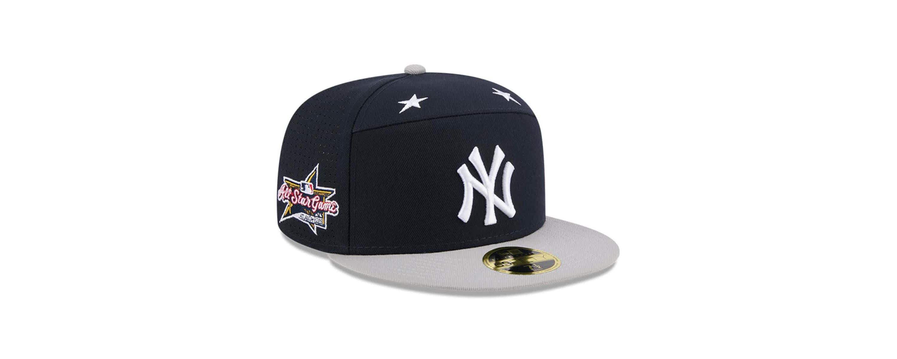 MLB Navy/Gray New York Yankees 2025 MLB All-Star Game Side Patch 59FIFTY Fitted Hat