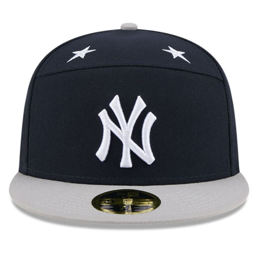 MLB Navy/Gray New York Yankees 2025 MLB All-Star Game Side Patch 59FIFTY Fitted Hat