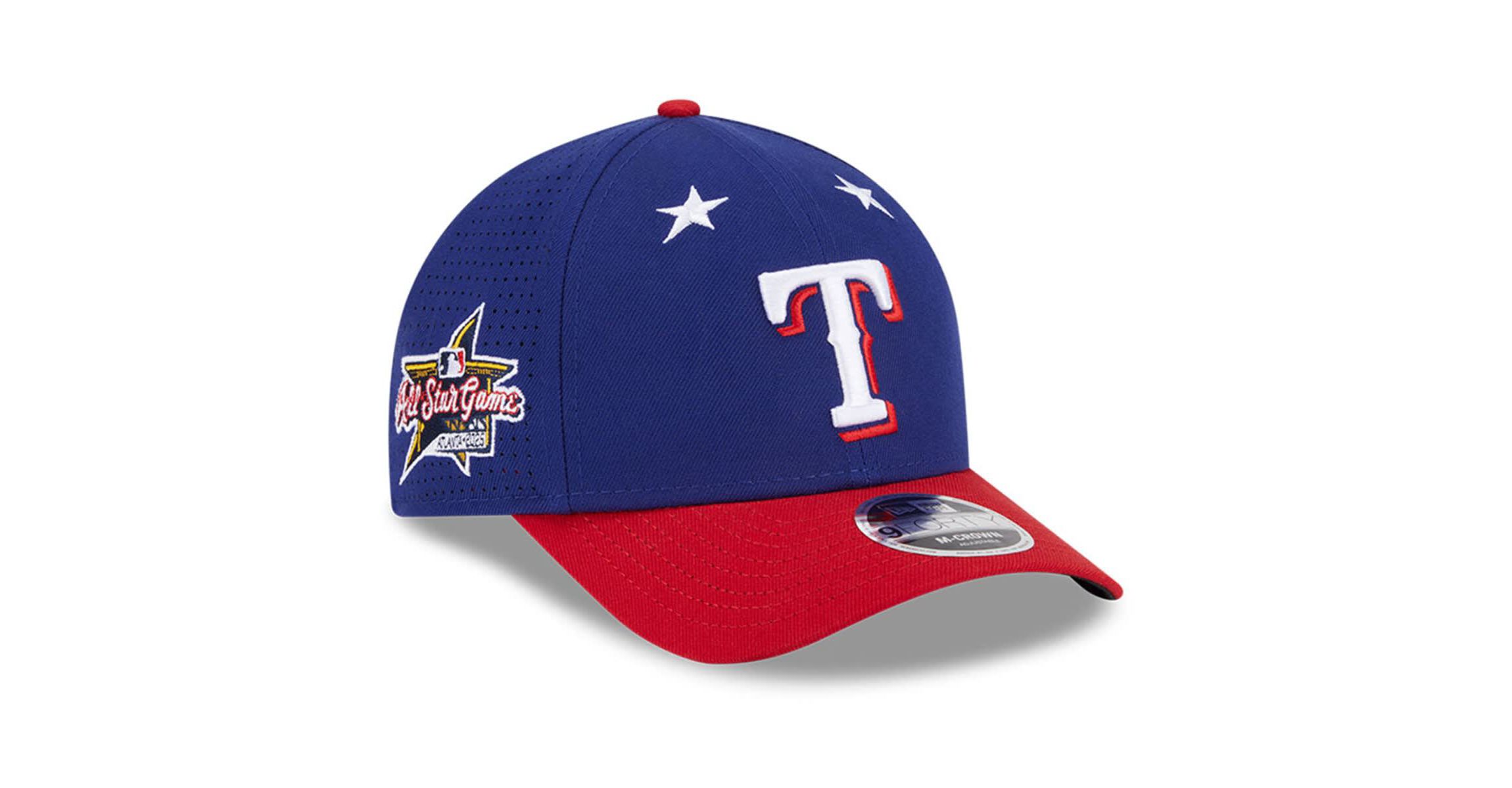 MLB Royal/Red Texas Rangers 2025 MLB All-Star Game 9FORTY M-Crown Adjustable Hat