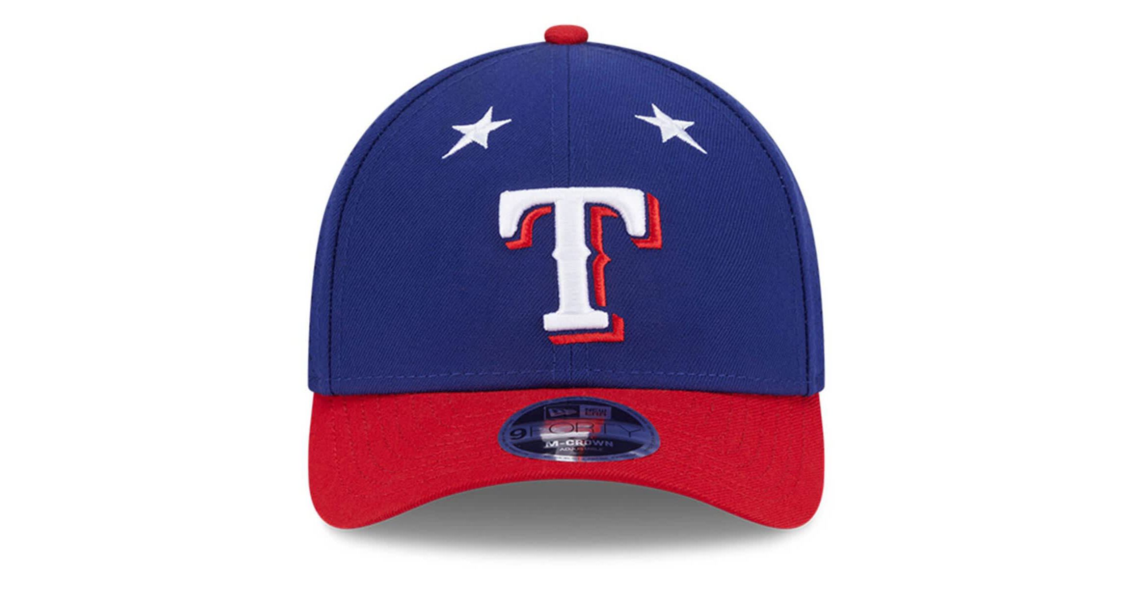 MLB Royal/Red Texas Rangers 2025 MLB All-Star Game 9FORTY M-Crown Adjustable Hat