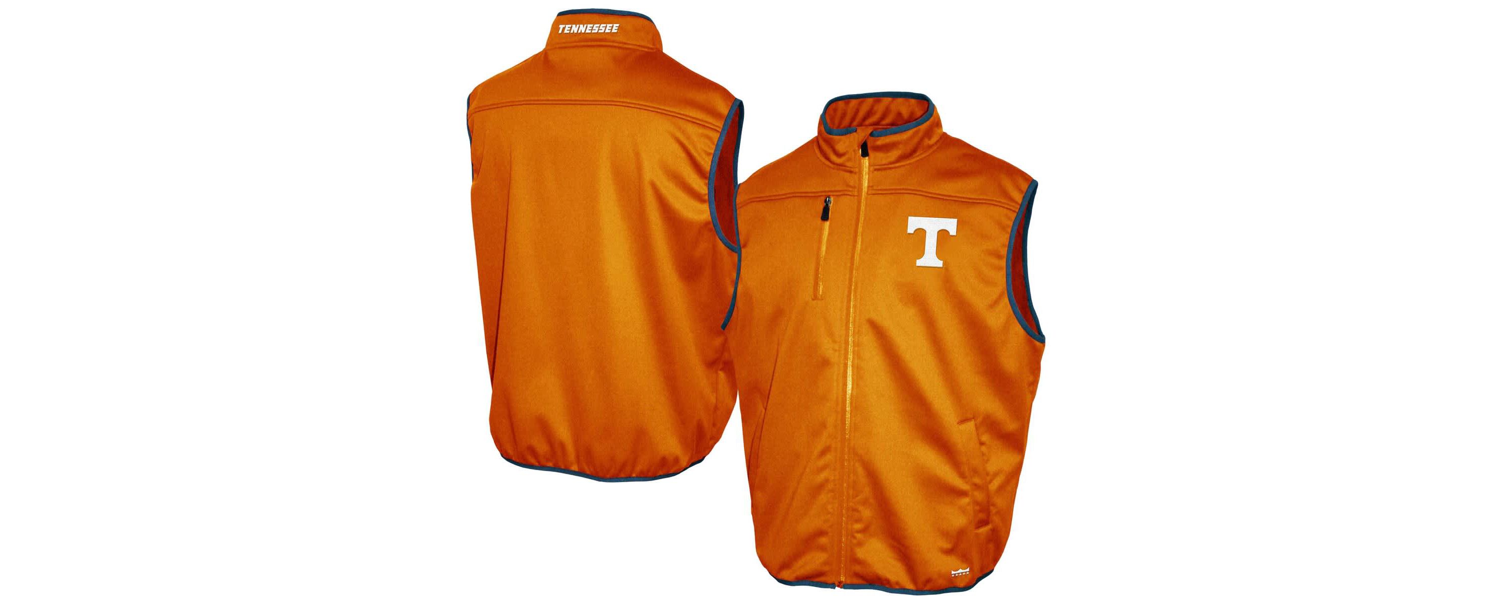 NCAA Franchise Club Tennessee Tennessee Volunteers Softshell Full-Zip Vest