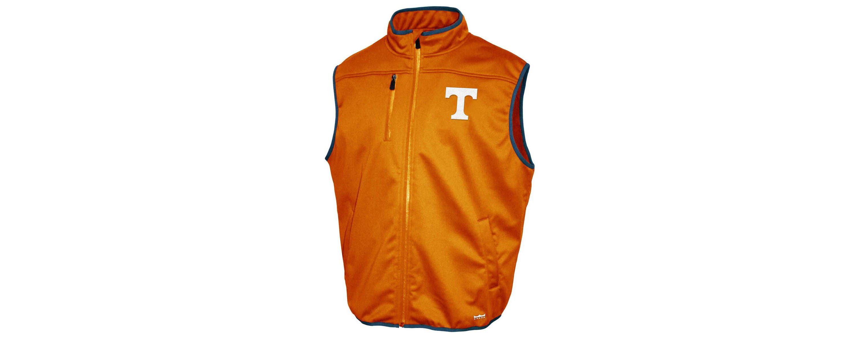 NCAA Franchise Club Tennessee Tennessee Volunteers Softshell Full-Zip Vest