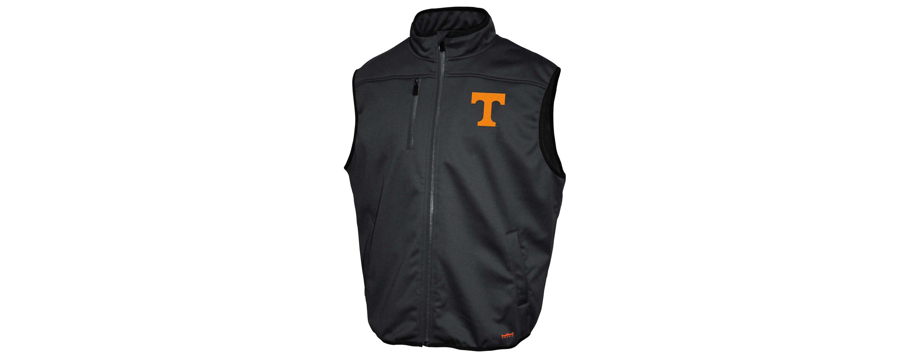 NCAA Franchise Club Tennessee Volunteers Softshell Full-Zip Vest