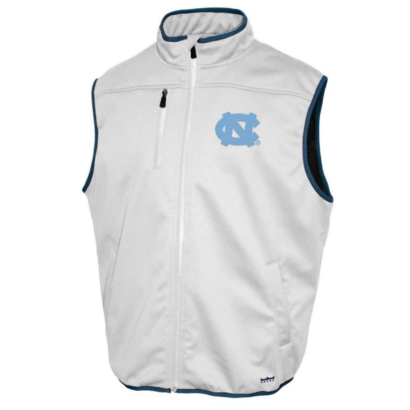 NCAA Franchise Club North Carolina Tar Heels Softshell Full-Zip Vest