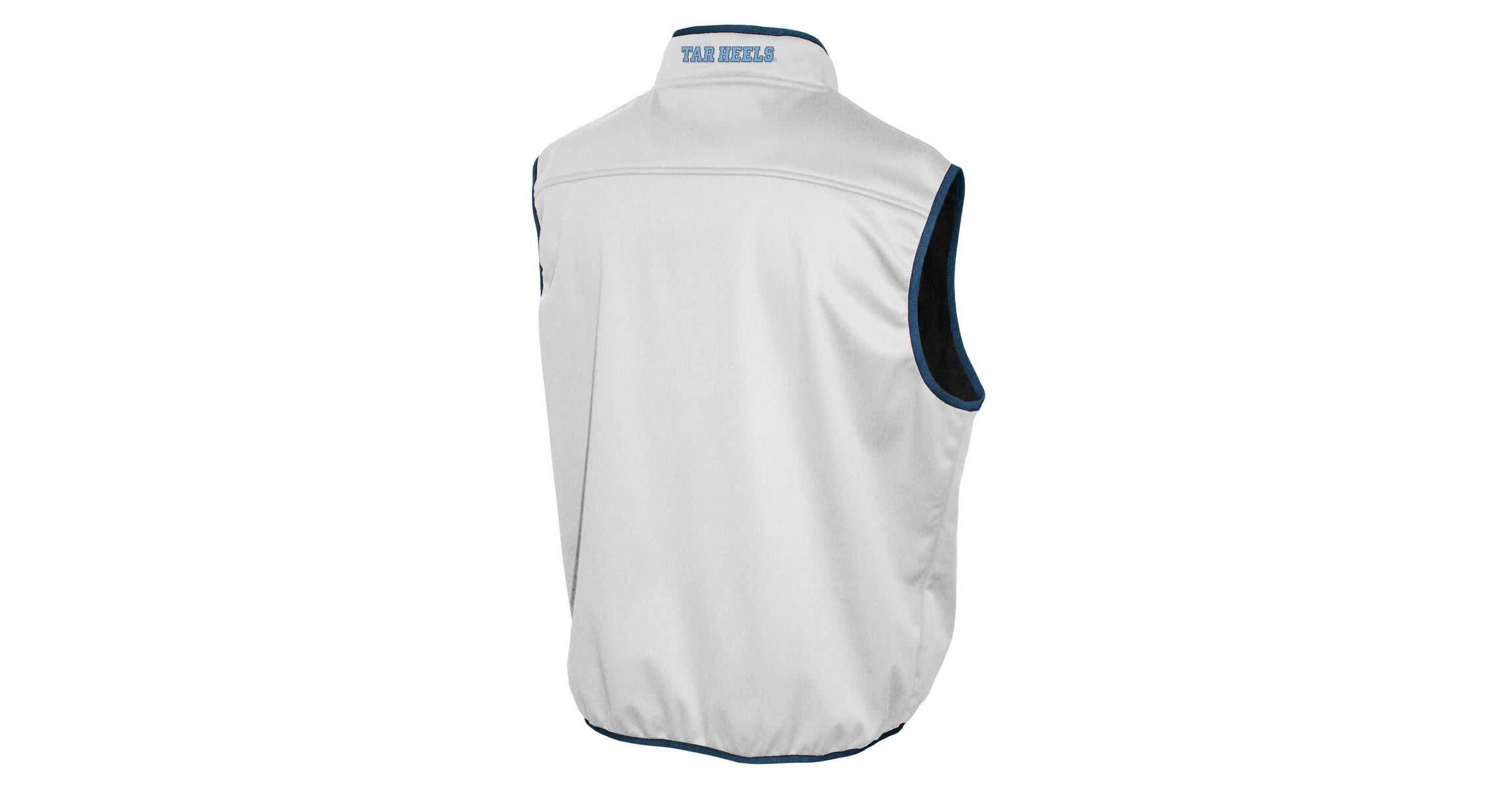 NCAA Franchise Club North Carolina Tar Heels Softshell Full-Zip Vest