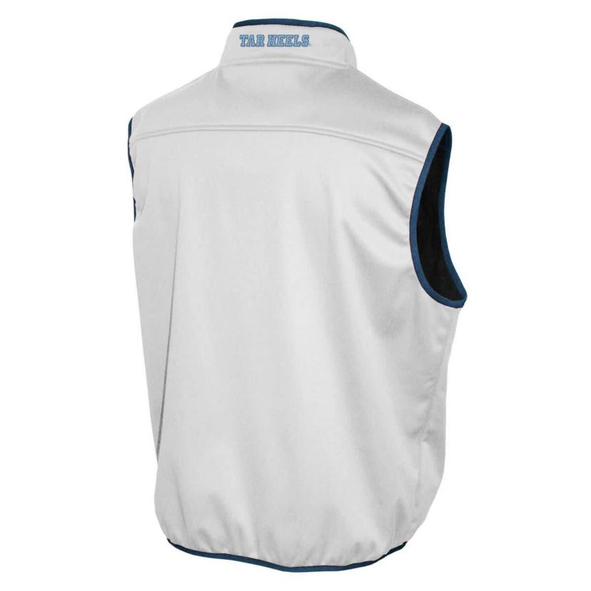 NCAA Franchise Club North Carolina Tar Heels Softshell Full-Zip Vest