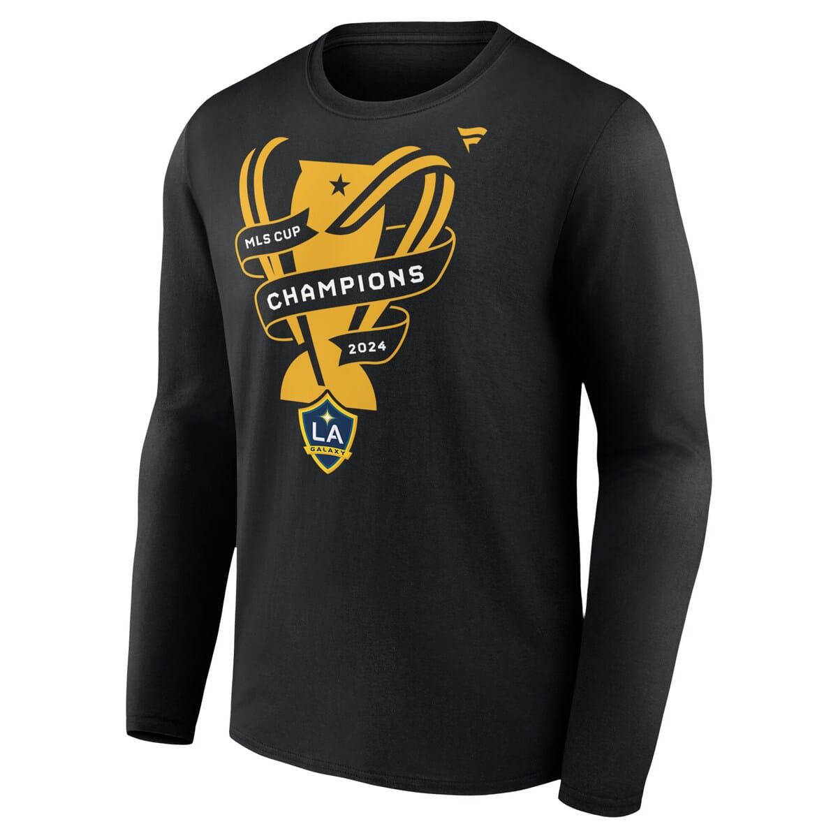 MLS Fanatics LA Galaxy 2024 MLS Cup s Locker Room Long Sleeve T-Shirt