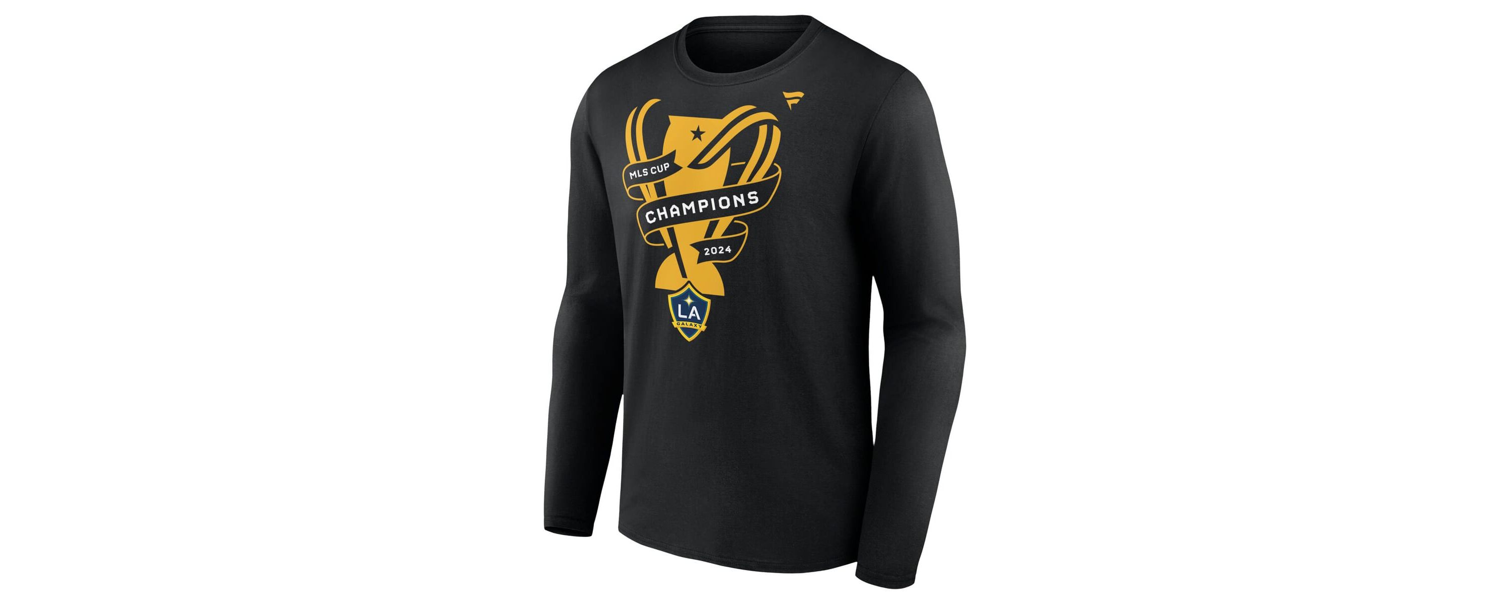MLS Fanatics LA Galaxy 2024 MLS Cup s Locker Room Long Sleeve T-Shirt