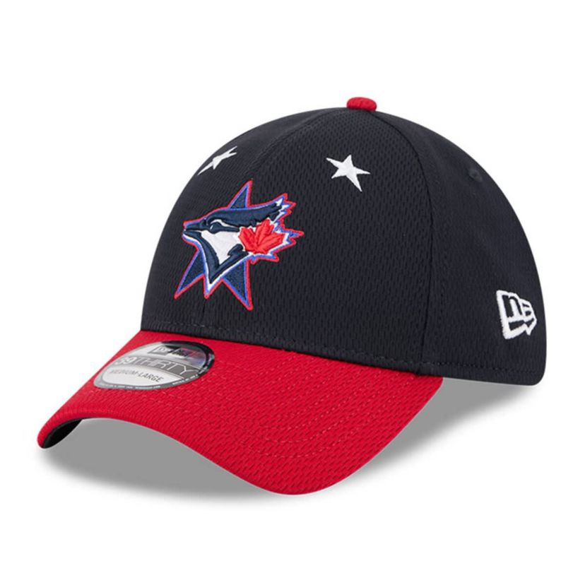 Toronto Blue Jays MLB Navy/Red Toronto Jays 2025 MLB All-Star Game Workout 39THIRTY Flex Hat