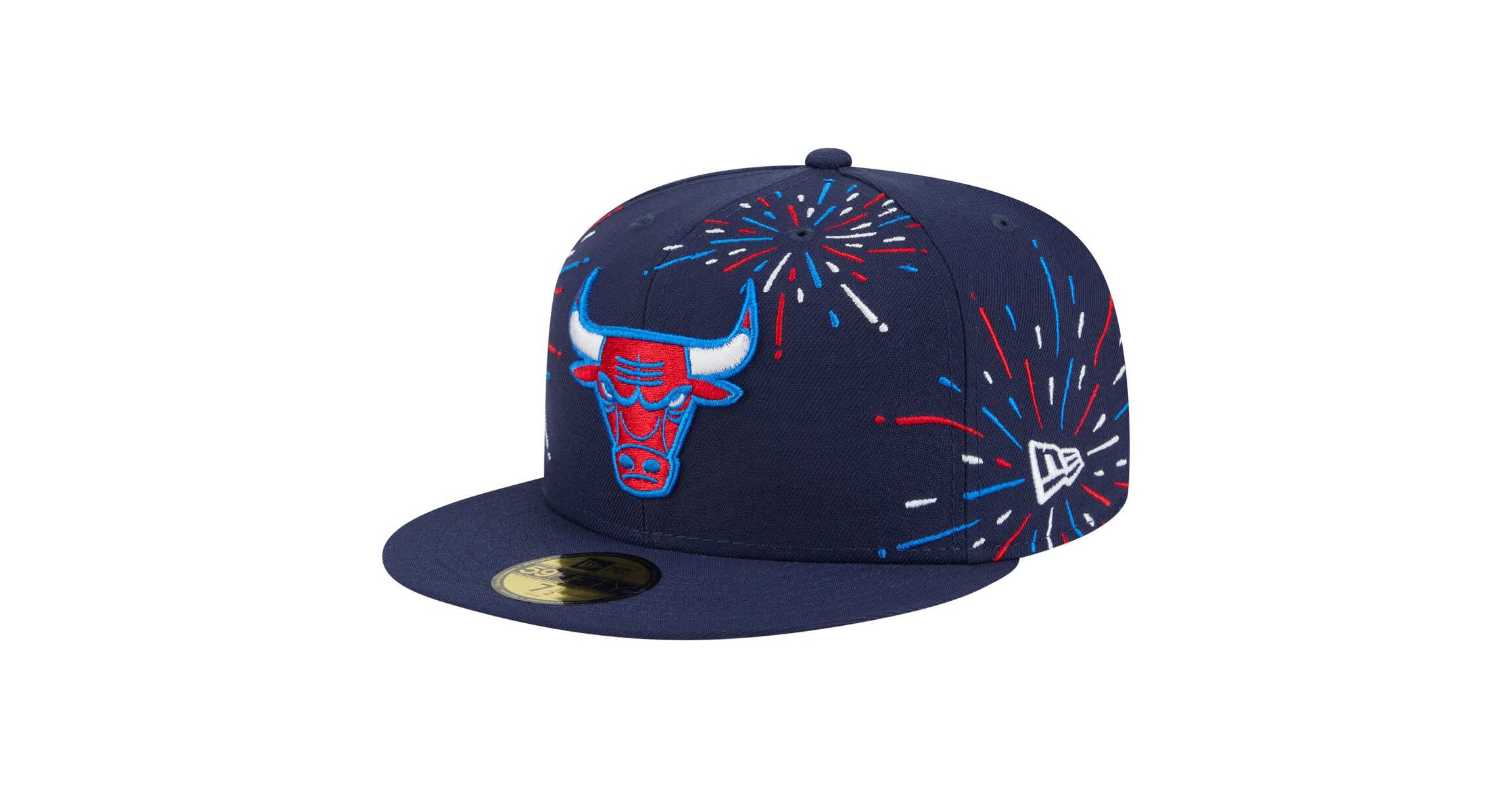 NBA Chicago Bulls Americana Fireworks 59FIFTY Fitted Hat